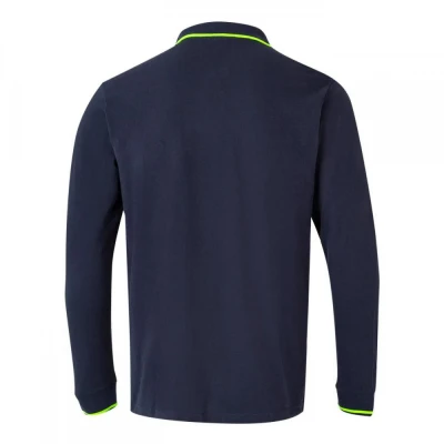 Tricou polo cu mânecă lungă, în două tonuri 105515 / Velilla / Tricouri cu maneca lunga