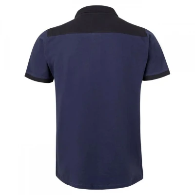Tricou polo stretch, cu mânecă scurtă, în două ton / Velilla / Tricouri POLO (cu guler si nasturi)