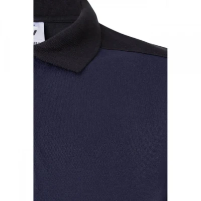 Tricou polo stretch, cu mânecă scurtă, în două ton / Velilla / Tricouri POLO (cu guler si nasturi)