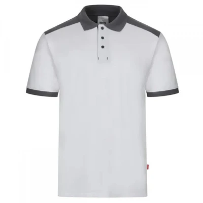 Tricou polo stretch, cu mânecă scurtă, în două ton / Velilla / Tricouri POLO (cu guler si nasturi)