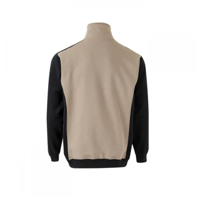 Hanorac cu fermoar scurt, în două tonuri 105703 / Velilla / Hanorace, Fleece, Fashion