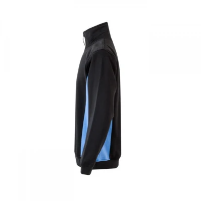 Hanorac cu jumătate de fermoar, în două tonuri 105 / Velilla / Hanorace, Fleece, Fashion