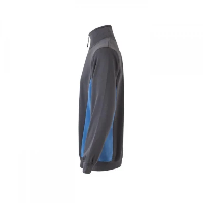 Hanorac cu jumătate de fermoar, în două tonuri 105 / Velilla / Hanorace, Fleece, Fashion