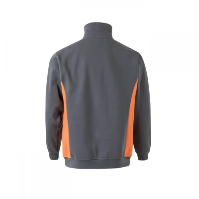 Hanorac cu jumătate de fermoar, în două tonuri 105 / Velilla / Hanorace, Fleece, Fashion