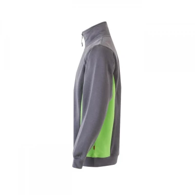 Hanorac cu jumătate de fermoar, în două tonuri 105 / Velilla / Hanorace, Fleece, Fashion