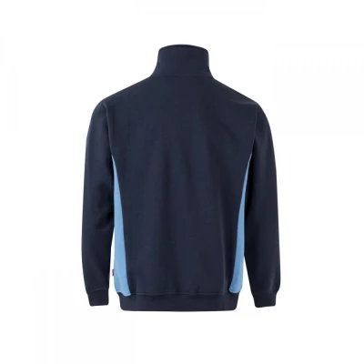 Hanorac cu jumătate de fermoar, în două tonuri 105 / Velilla / Hanorace, Fleece, Fashion