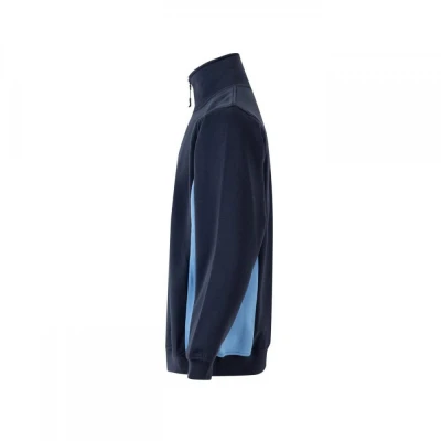 Hanorac cu jumătate de fermoar, în două tonuri 105 / Velilla / Hanorace, Fleece, Fashion