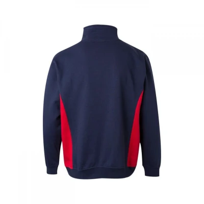 Hanorac cu jumătate de fermoar, în două tonuri 105 / Velilla / Hanorace, Fleece, Fashion