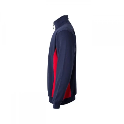 Hanorac cu jumătate de fermoar, în două tonuri 105 / Velilla / Hanorace, Fleece, Fashion