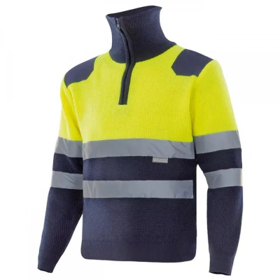 Hanorac de înaltă vizibilitate, în două tonuri, cu / Velilla / Reflectorizanta