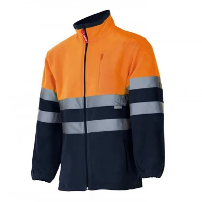 Jachetă fleece de înaltă vizibilitate, în două ton / Velilla / Reflectorizanta