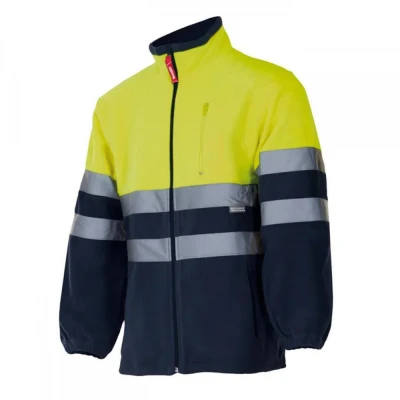 Jachetă fleece de înaltă vizibilitate, în două ton / Velilla / Reflectorizanta