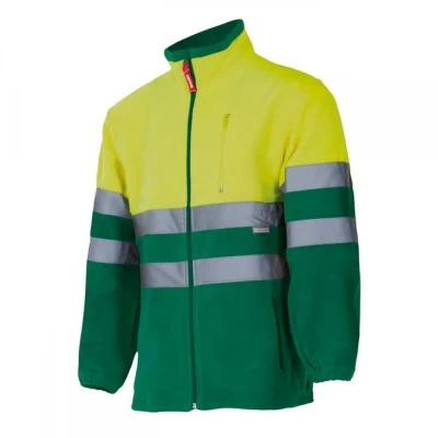 Jachetă fleece de înaltă vizibilitate, în două ton / Velilla / Reflectorizanta