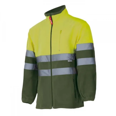 Jachetă fleece de înaltă vizibilitate, în două ton / Velilla / Reflectorizanta