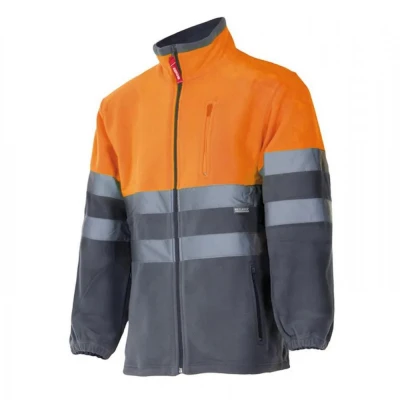 Jachetă fleece de înaltă vizibilitate, în două ton / Velilla / Reflectorizanta