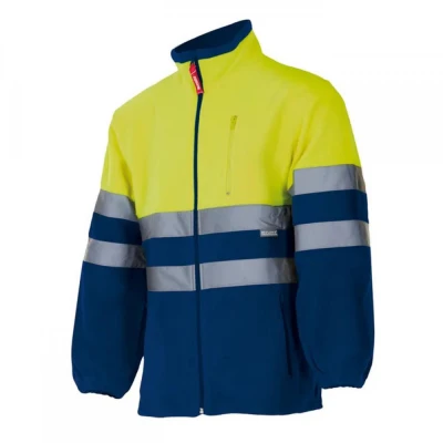 Jachetă fleece de înaltă vizibilitate, în două ton / Velilla / Reflectorizanta
