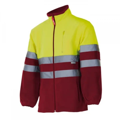 Jachetă fleece de înaltă vizibilitate, în două ton / Velilla / Reflectorizanta