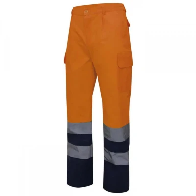 Pantaloni de înaltă vizibilitate, în două tonuri,  / Velilla / Reflectorizanta