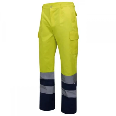 Pantaloni de înaltă vizibilitate, în două tonuri,  / Velilla / Reflectorizanta