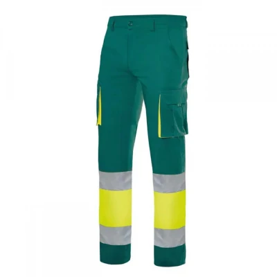 Pantaloni elastici de înaltă vizibilitate, în două / Velilla / Reflectorizanta