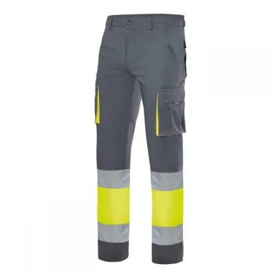 Pantaloni elastici de înaltă vizibilitate, în două / Velilla / Reflectorizanta