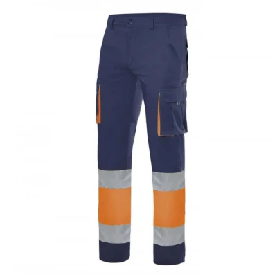 Pantaloni elastici de înaltă vizibilitate, în două / Velilla / Reflectorizanta