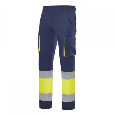 Pantaloni elastici de înaltă vizibilitate, în două / Velilla / Reflectorizanta