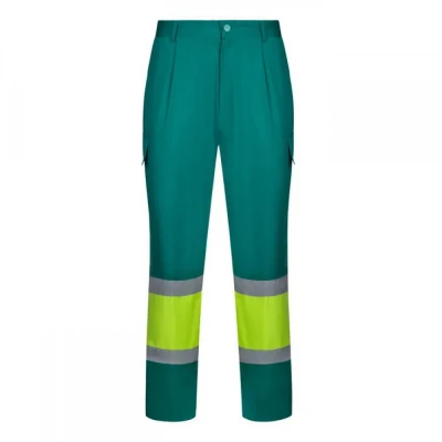 Pantaloni de înaltă vizibilitate în două tonuri, c / Velilla / Reflectorizanta
