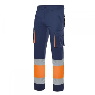 Pantaloni de înaltă vizibilitate, 100% bumbac, cu  / Velilla / Reflectorizanta