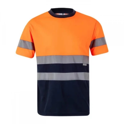 Tricou tehnic de înaltă vizibilitate, în două tonu / Velilla / Reflectorizanta