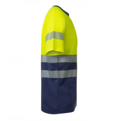 Tricou din bumbac, de înaltă vizibilitate, în două / Velilla / Reflectorizanta