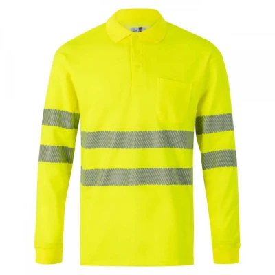 Tricou polo din polibumbac, de înaltă vizibilitate / Velilla / Reflectorizanta