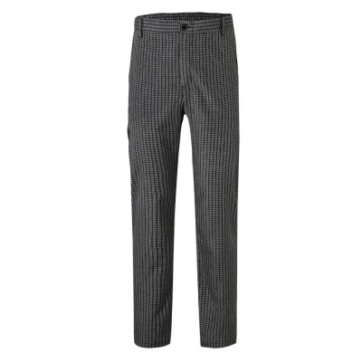 Pantaloni bucătar, în carouri, cu buzunare multipl / Velilla / Imbracaminte bucatari
