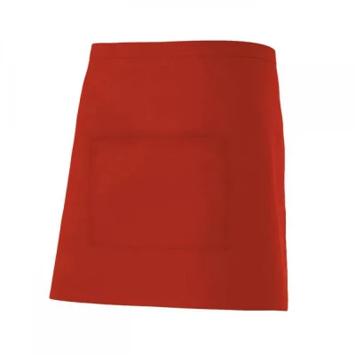 Șorț scurt cu buzunar, diverse culori 404201 / Velilla / HoReCa