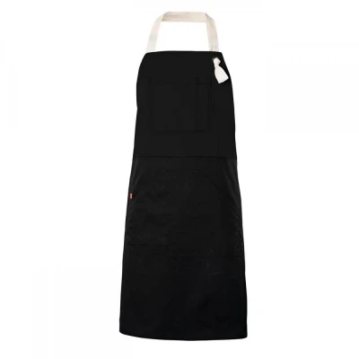 Șorț bicolor cu pieptar, diverse culori 404210B / Velilla / HoReCa