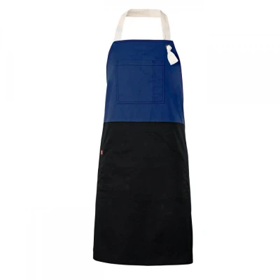 Șorț bicolor cu pieptar, diverse culori 404210B / Velilla / HoReCa