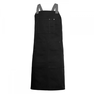 Șorț din pânză, în două tonuri 404211B / Velilla / HoReCa