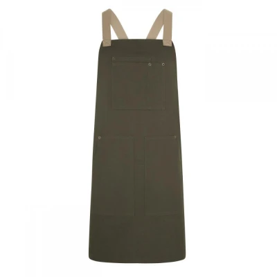 Șorț din pânză, în două tonuri 404211B / Velilla / HoReCa