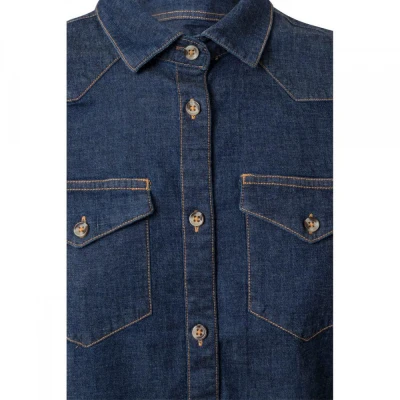 Cămașă stretch, cu mânecă lungă, din denim, pentru / Velilla / Camasi