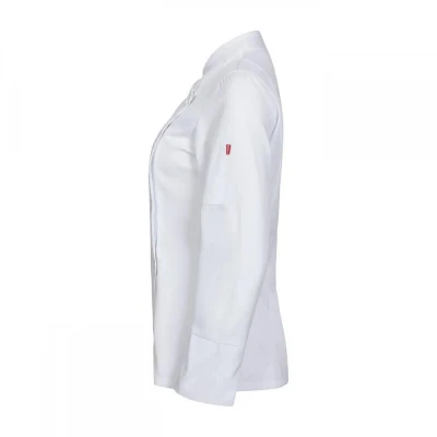 Jachetă bucătar, cu fermoar, pentru femei 405203TC / Velilla / Imbracaminte bucatari