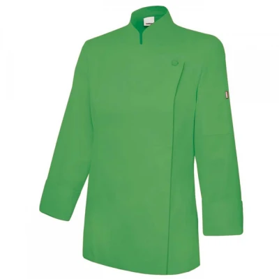 Jachetă bucătar, cu fermoar, pentru femei 405203TC / Velilla / Imbracaminte bucatari