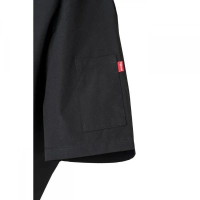 Jachetă bucătar, cu mânecă scurtă, cu capse 405205 / Velilla / Imbracaminte bucatari