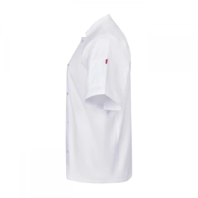 Jachetă bucătar, cu mânecă scurtă, cu capse 405205 / Velilla / Imbracaminte bucatari