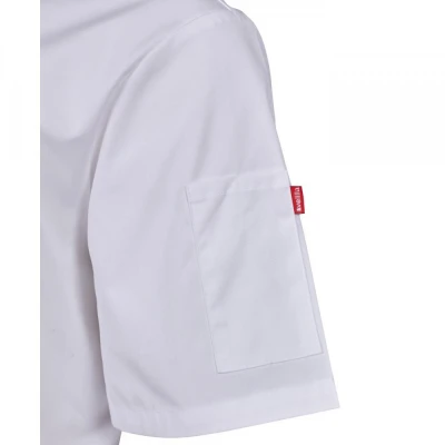 Jachetă bucătar, cu mânecă scurtă, cu capse 405205 / Velilla / Imbracaminte bucatari