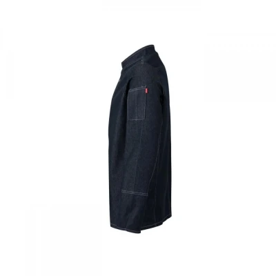 Jachetă bucătar din denim, cu mînecă lungă și cu n / Velilla / Imbracaminte bucatari