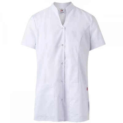 Cămașă scrub cu ​​mânecă scurtă, cu capse 535203 / Velilla / Sanitara, Asistenti medicali, Curatenie