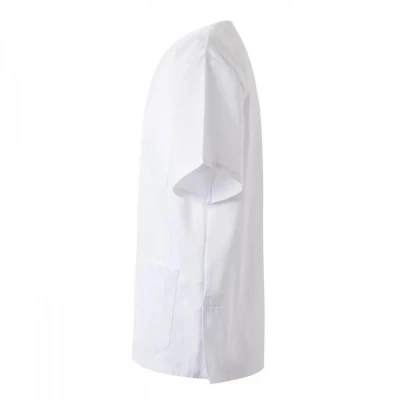 Cămașă scrub cu mânecă scurtă, 100% bumbac, pentru / Velilla / Sanitara, Asistenti medicali, Curatenie