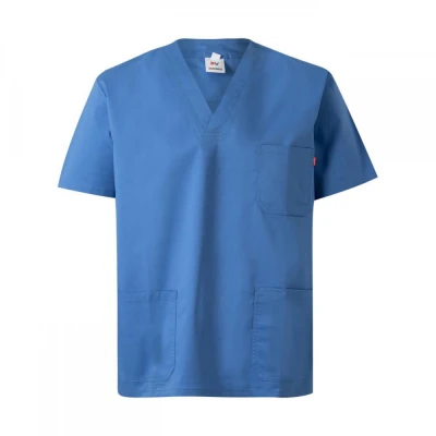 Bluză medicală cu mânecă scurtă, tip chirurg 53520 / Velilla / Sanitara, Asistenti medicali, Curatenie