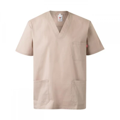 Bluză medicală cu mânecă scurtă, tip chirurg 53520 / Velilla / Sanitara, Asistenti medicali, Curatenie