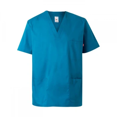 Bluză medicală cu mânecă scurtă, tip chirurg 53520 / Velilla / Sanitara, Asistenti medicali, Curatenie